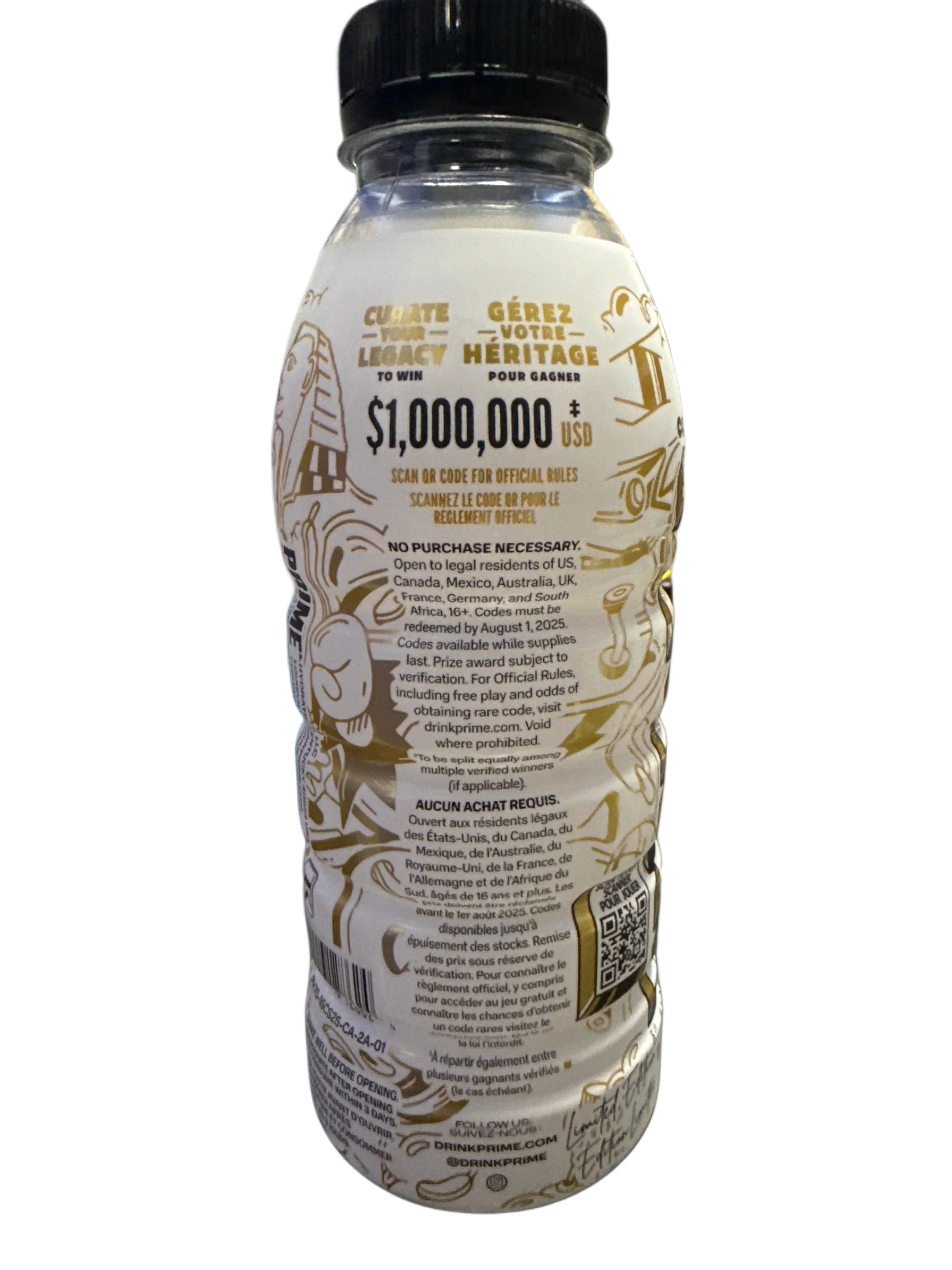 Prime Hydration Collector Series 500ML - Canadian Edition
