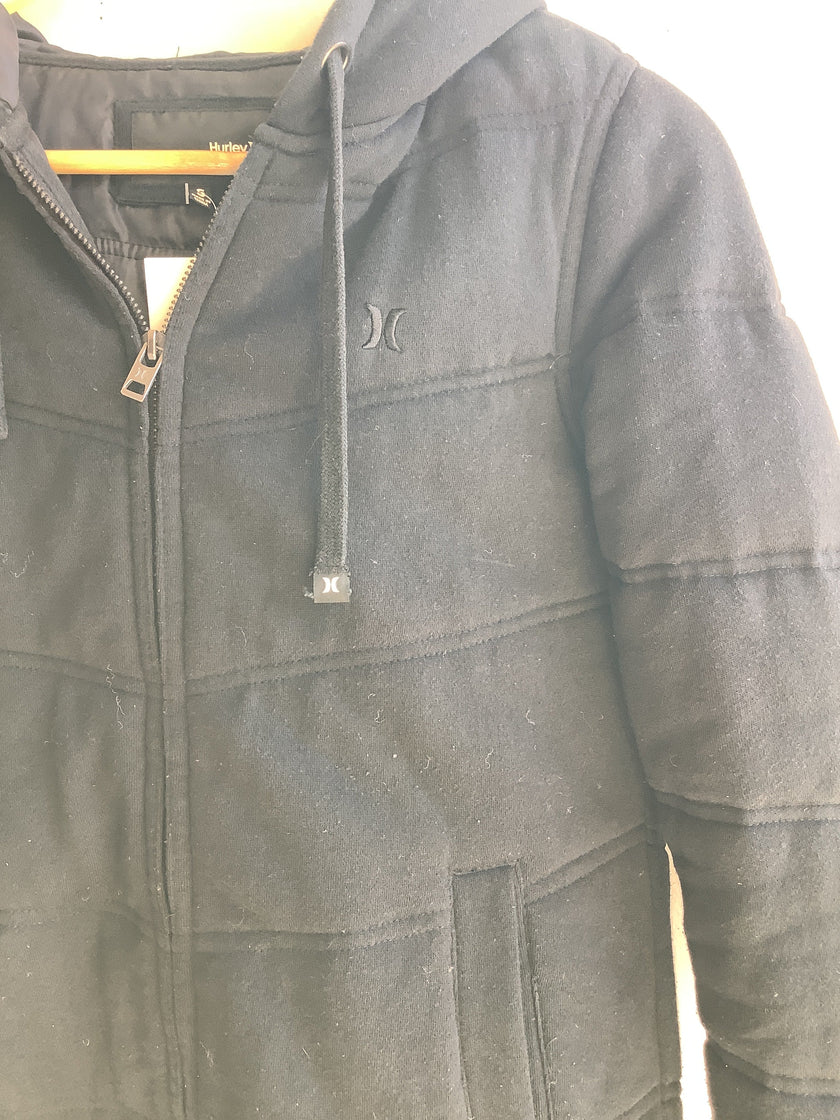 Hurley Black Zip-up Hoodie