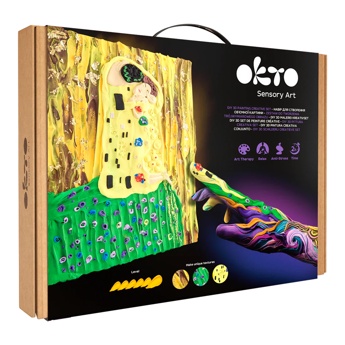 OKTO - KIT DE PEINTURE CRÉATIVE 3D DIY - L'ESBUISE