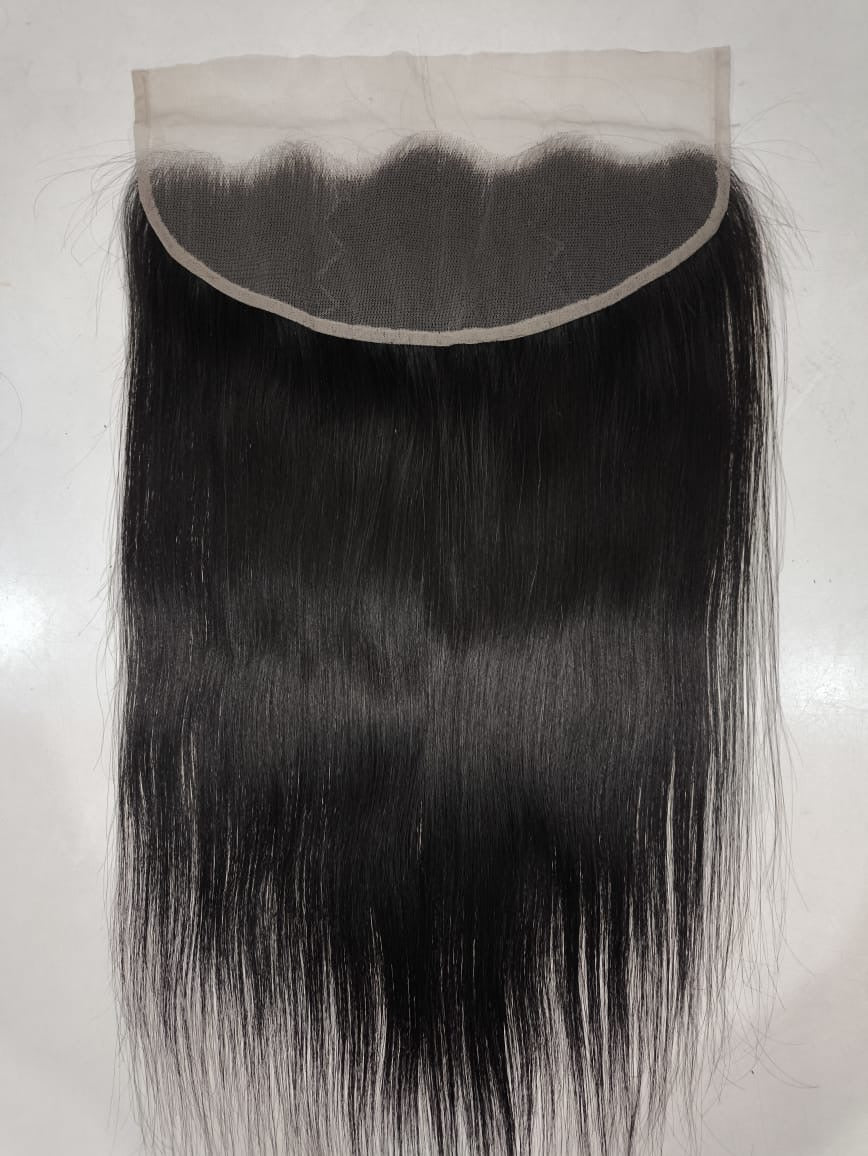 Cheveux indiens vierges pour perruque frontale