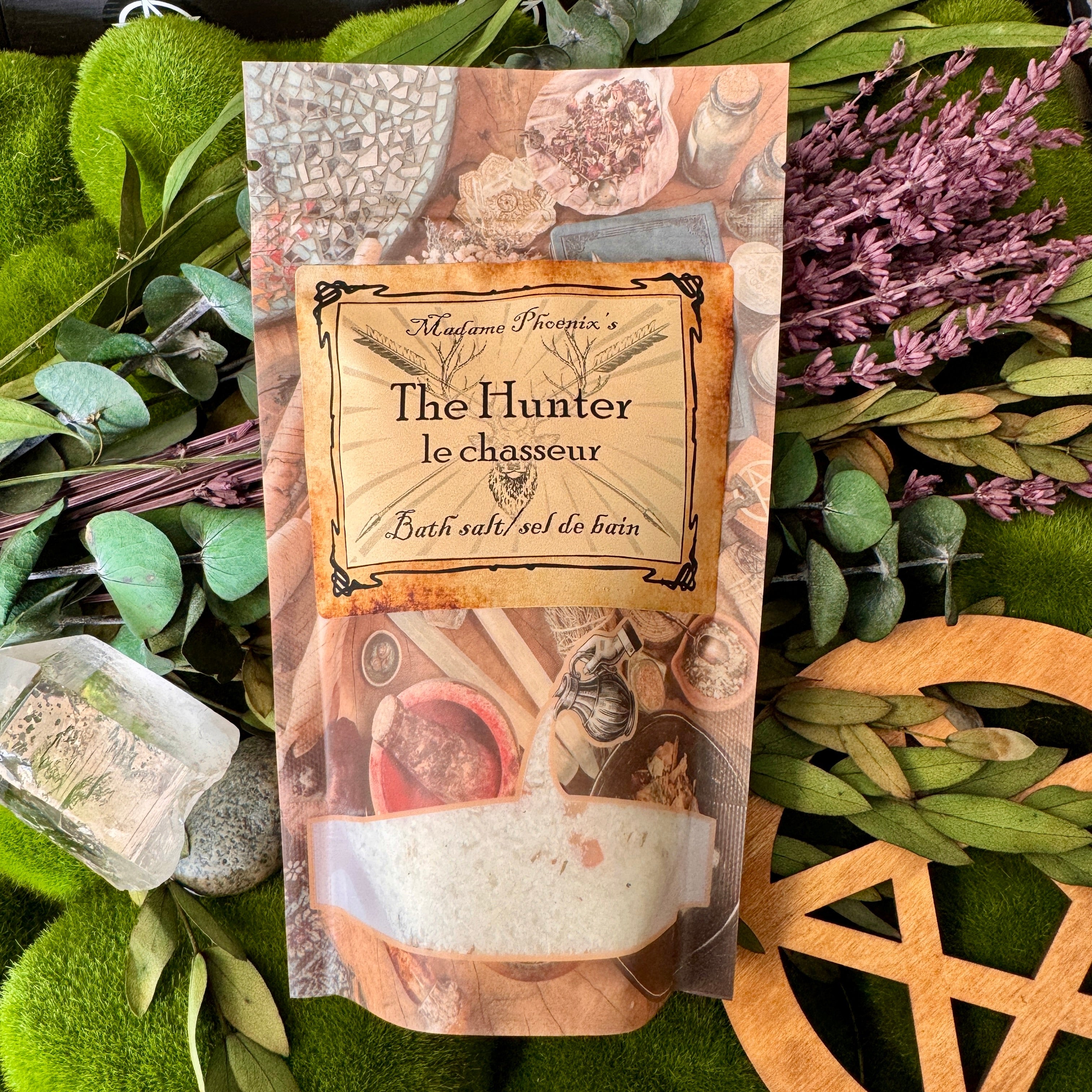 Sacred Hunter Horned One Ritual Blessing Bath Salts