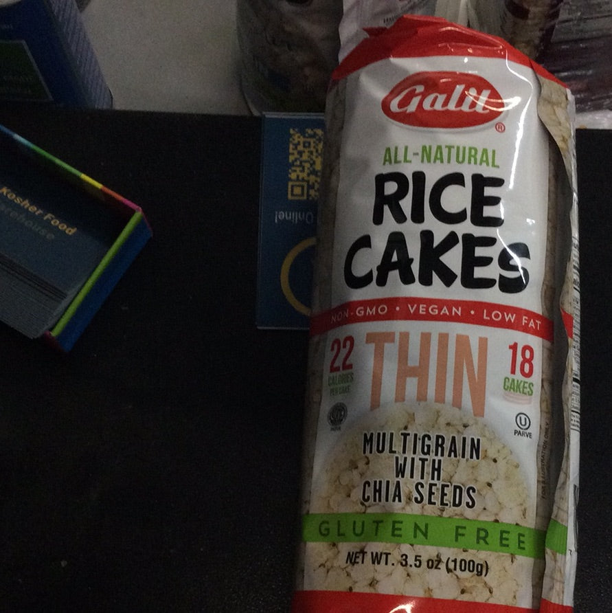 Galil - Rice Cakes - Thin, Multigrain with Chia
