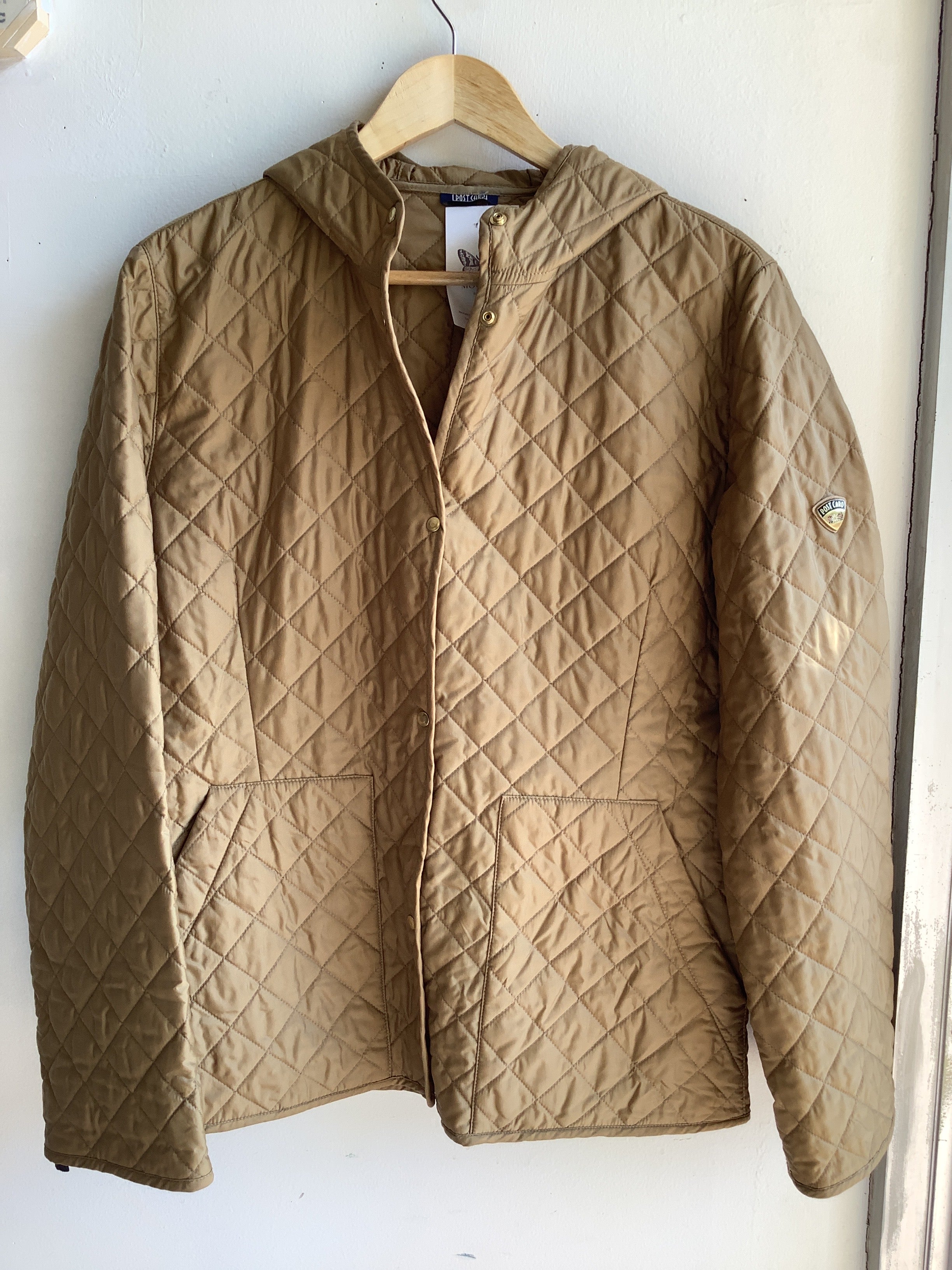 Vintage Postcard Quilted Jacket