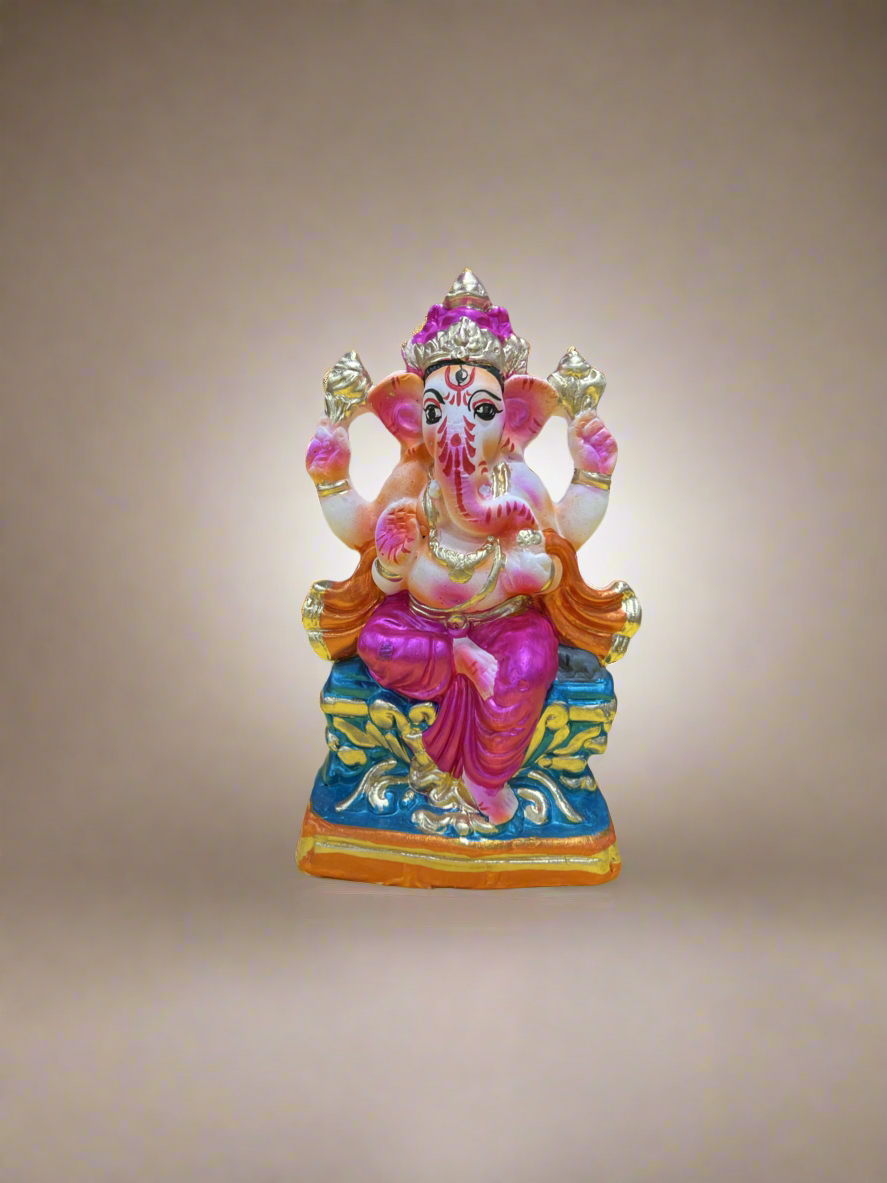 Ganesh Statue Coloured 6