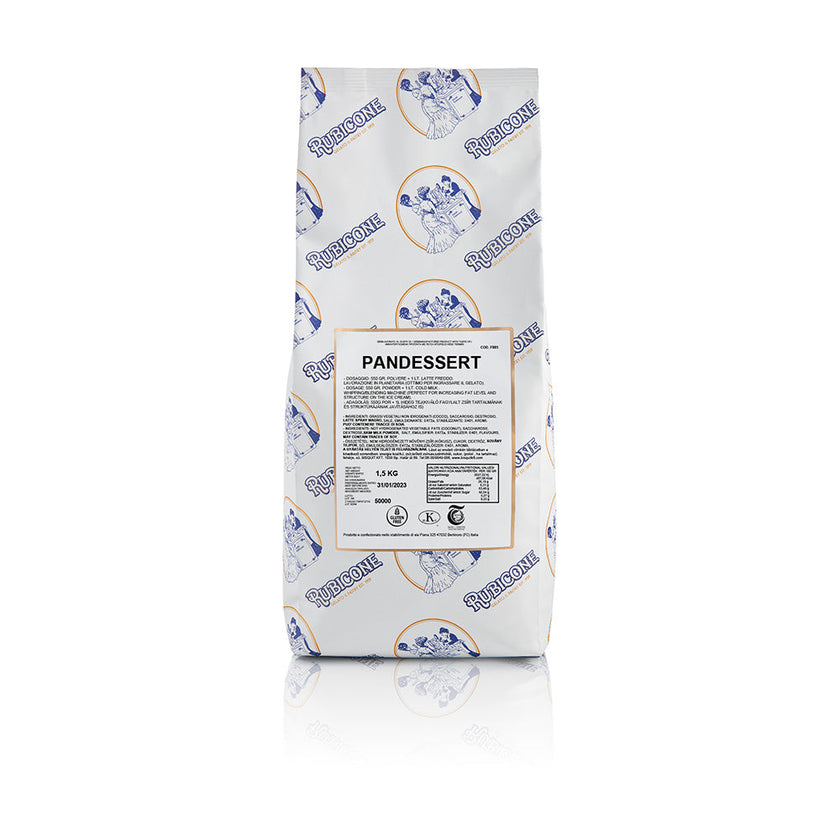 Pan Dessert Base for Mousses, Bavarese and Semifreddo - 1.5 Kg Bag - Case of 8 x 1.5 KG bags - Bakery and Pastry - Rubicone Canada - Ships Free Within Canada on Orders Above CAD $199