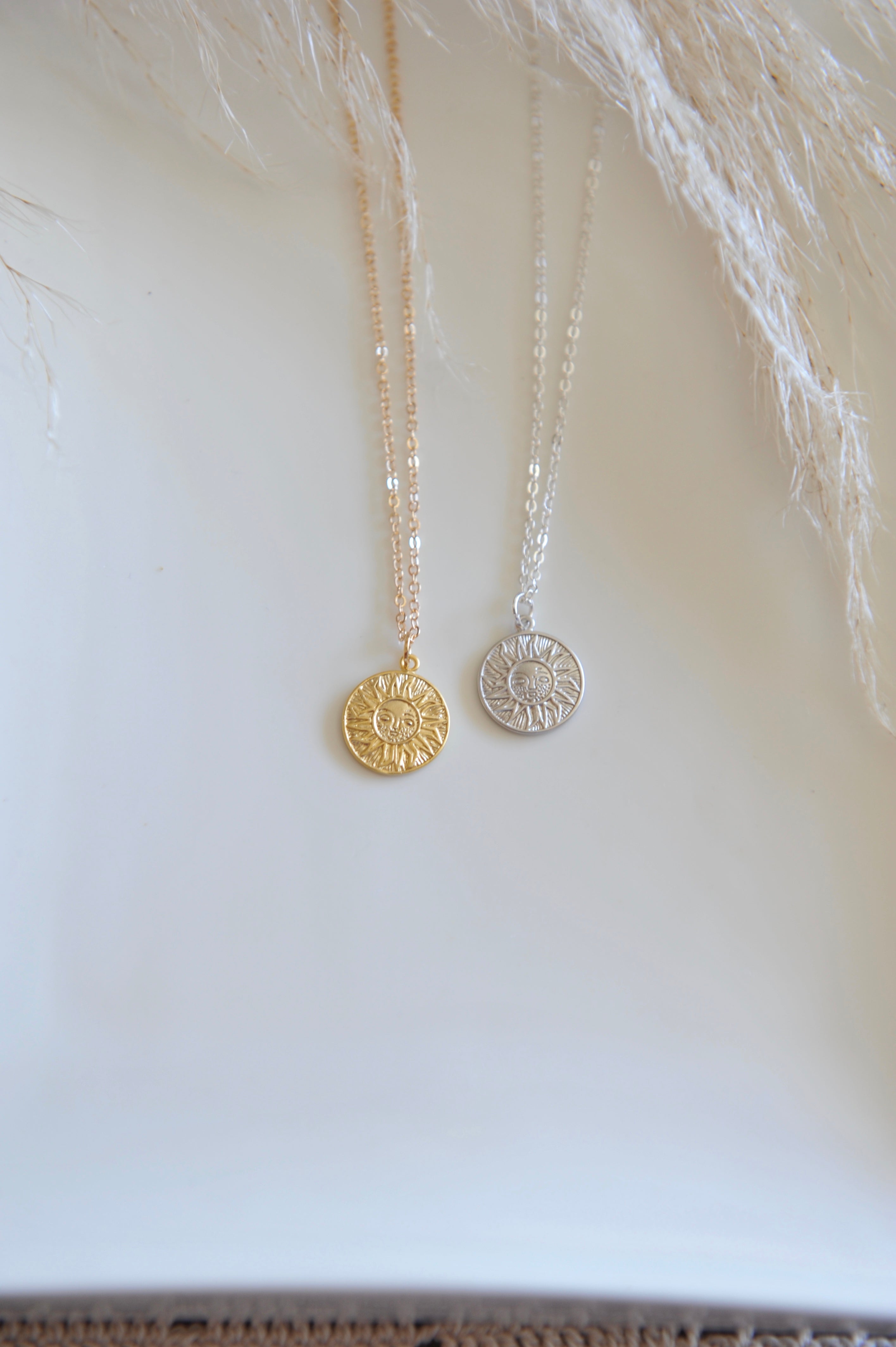 Sun Disc Necklace