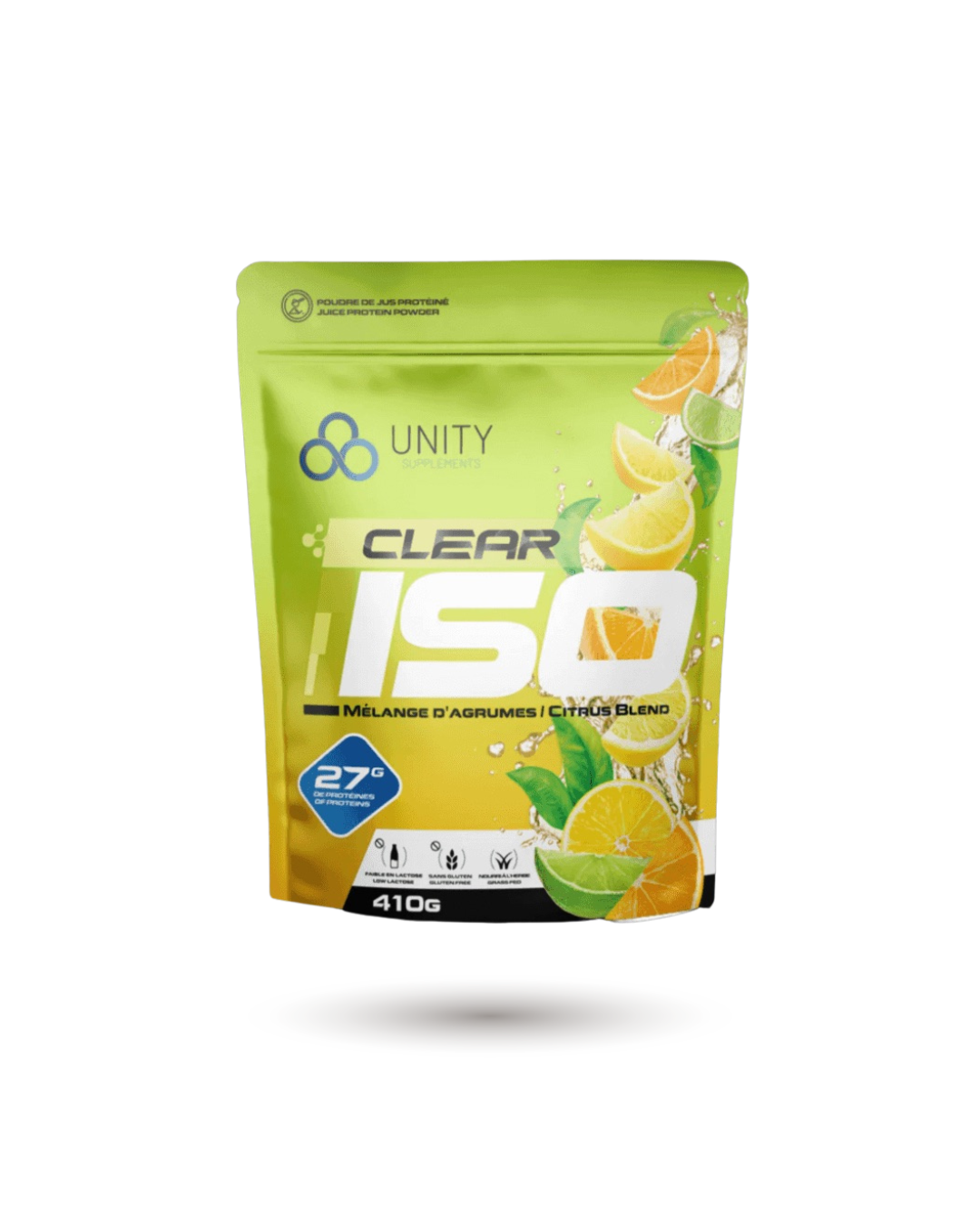 Unity Supplements Clear Isolate Protein Powder