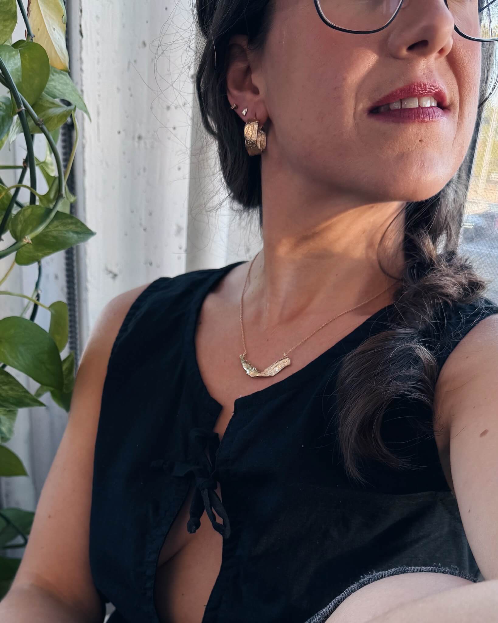 J’ai la banane – Collier femme fait à la main