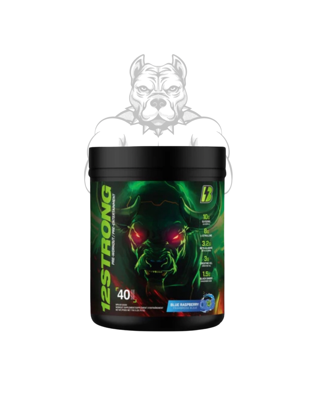 Bull Nutrition 12 Strong Pre-Workout