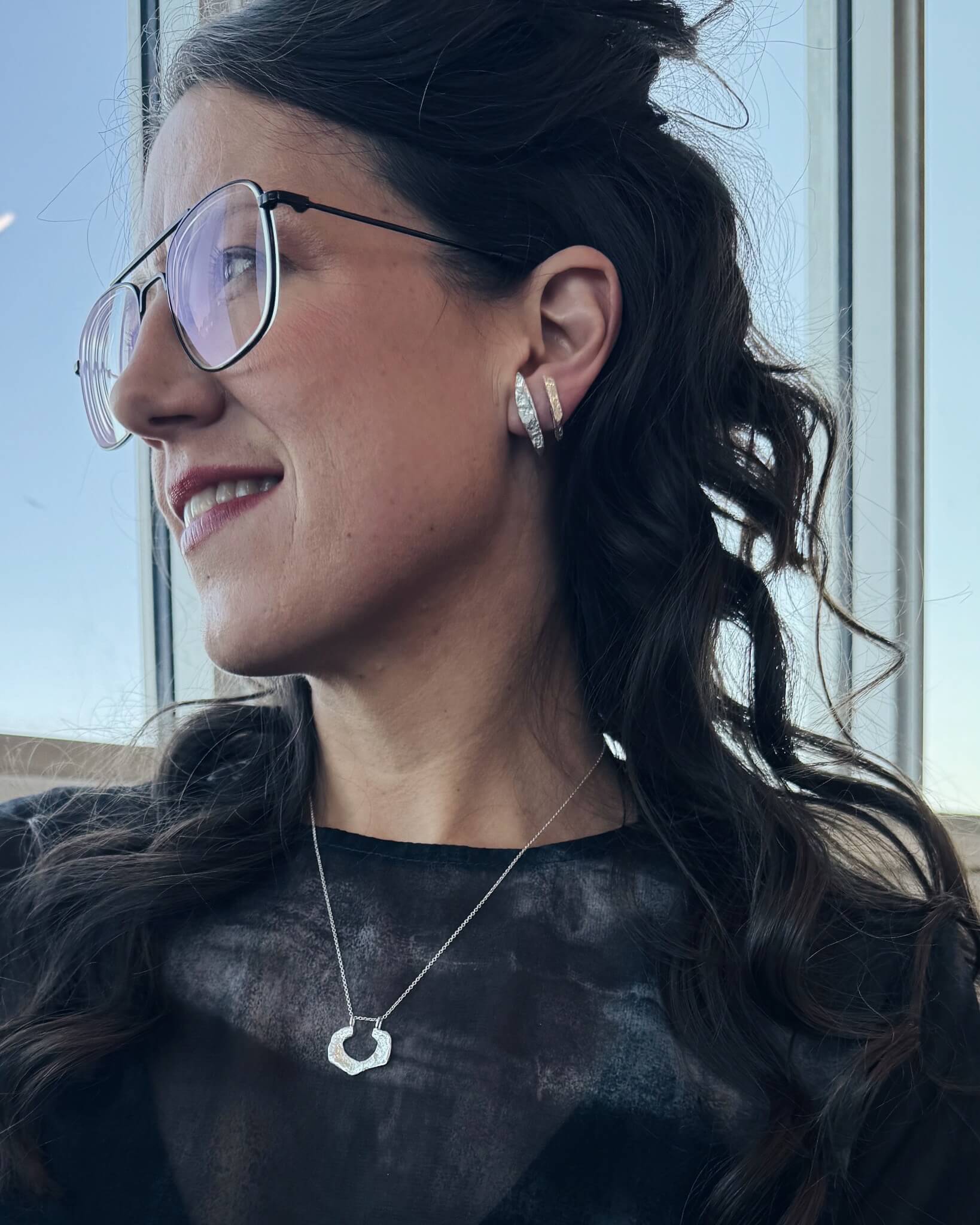 Rise – Boucles d’oreille montantes faites à la main