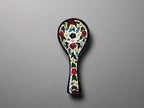 Handcrafted Ceramic Spoon Rest – Wide Mouth Size | Multiple Patterns