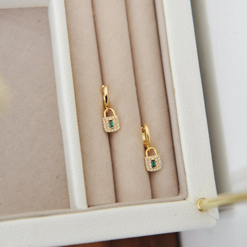 Lockhart Huggie Hoop Earrings