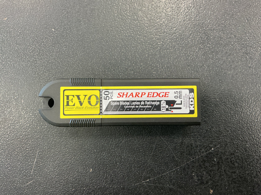 Windows & Doors Hardware:LB-50BH PowerBlackL Blades - pkg/50 Evo