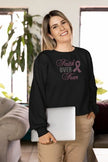 Faith Over Fear Breast Cancer Rhinestone Shirt – Pink Ribbon Sparkle Bling Tee | Blingdazzel