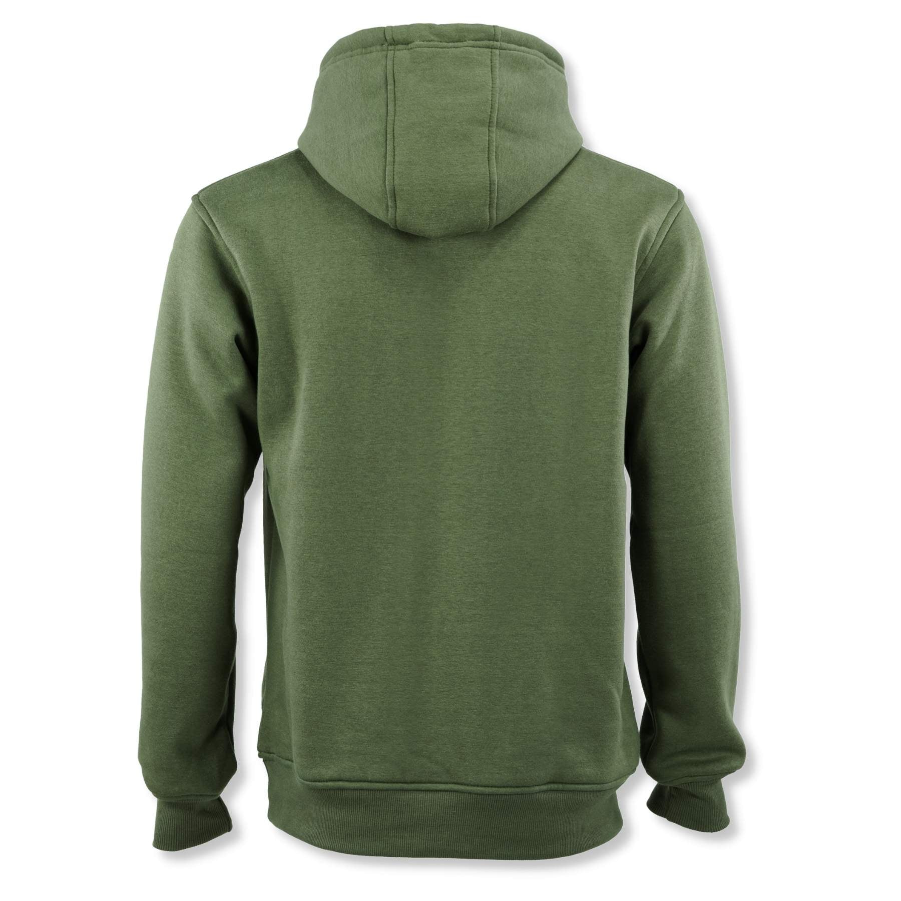 Sweat à capuche FA, couleur olive.