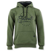 Sweat à capuche FA, couleur olive.