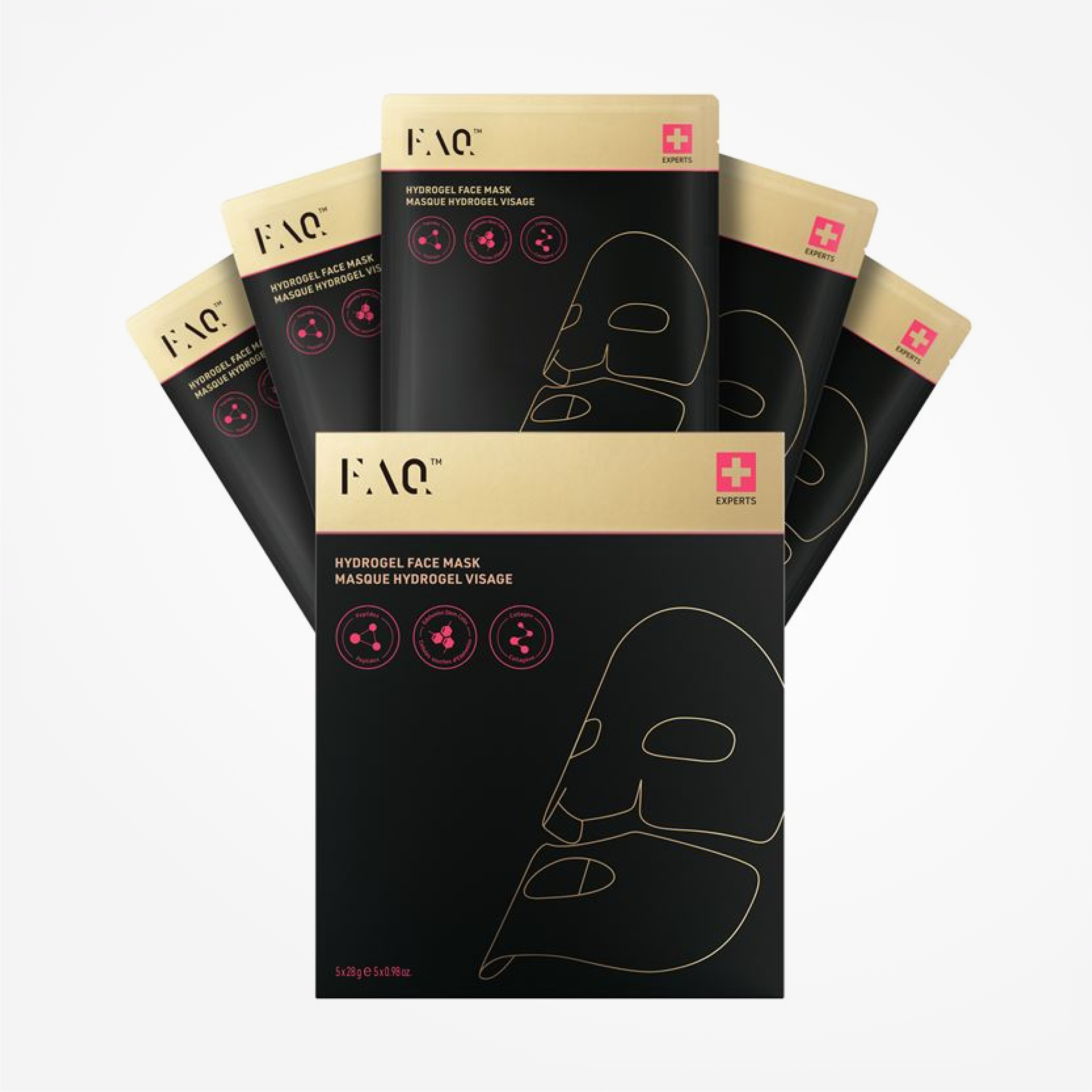 FOREO FAQ Hydrogel Face Mask x 5