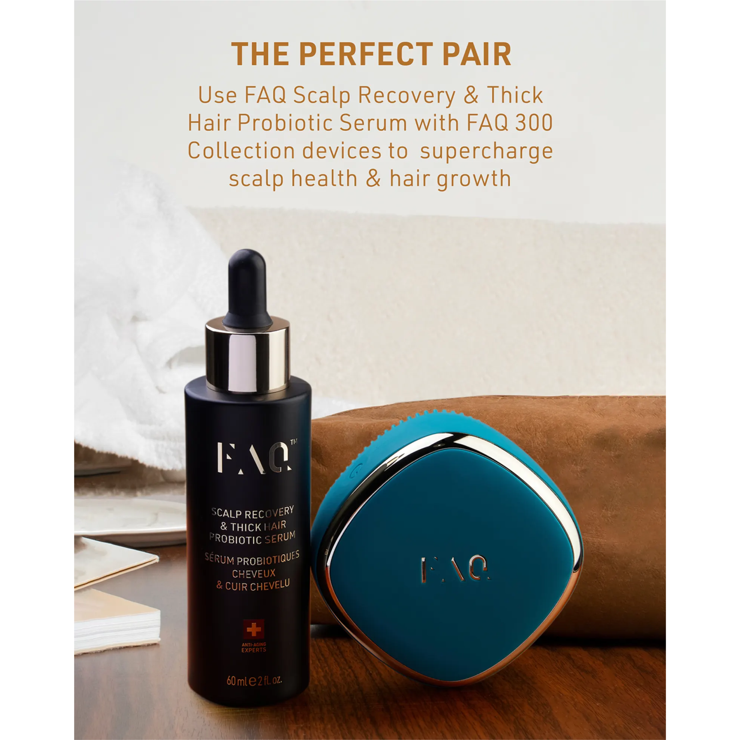FOREO FAQ Scalp Recovery & Thick Hair Probiotic Serum