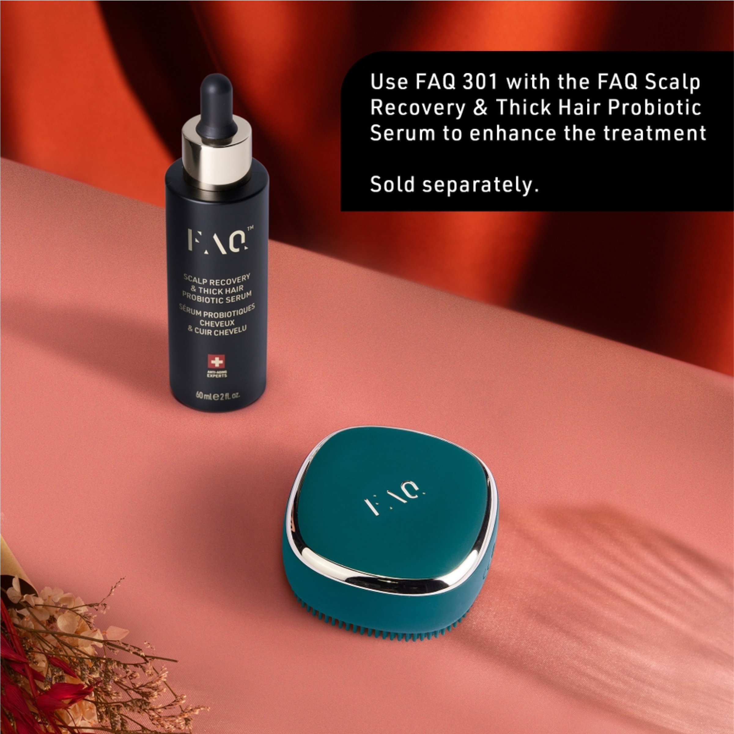 FOREO FAQ 301 LED Hair Strengthening Scalp Massager
