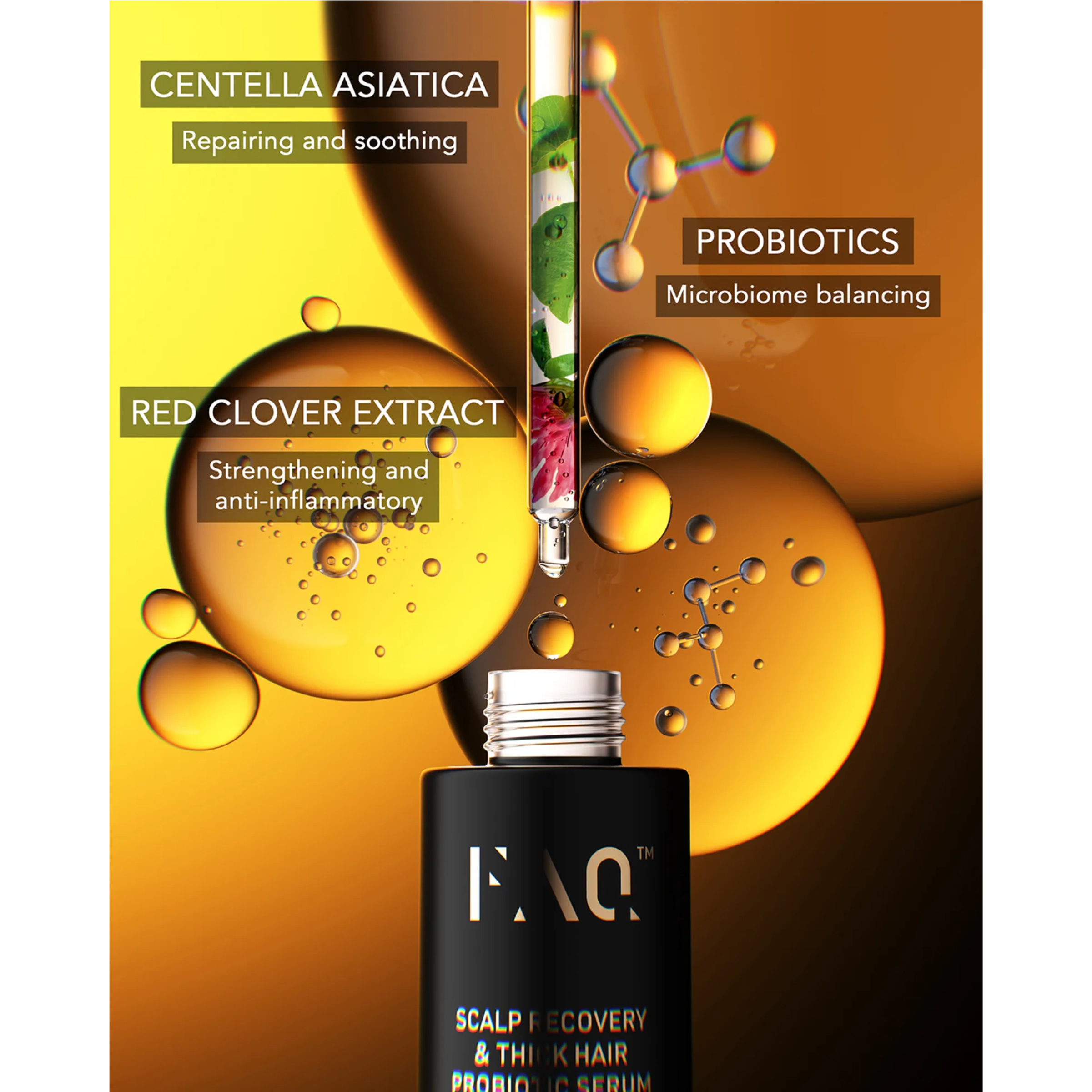 FOREO FAQ Scalp Recovery & Thick Hair Probiotic Serum