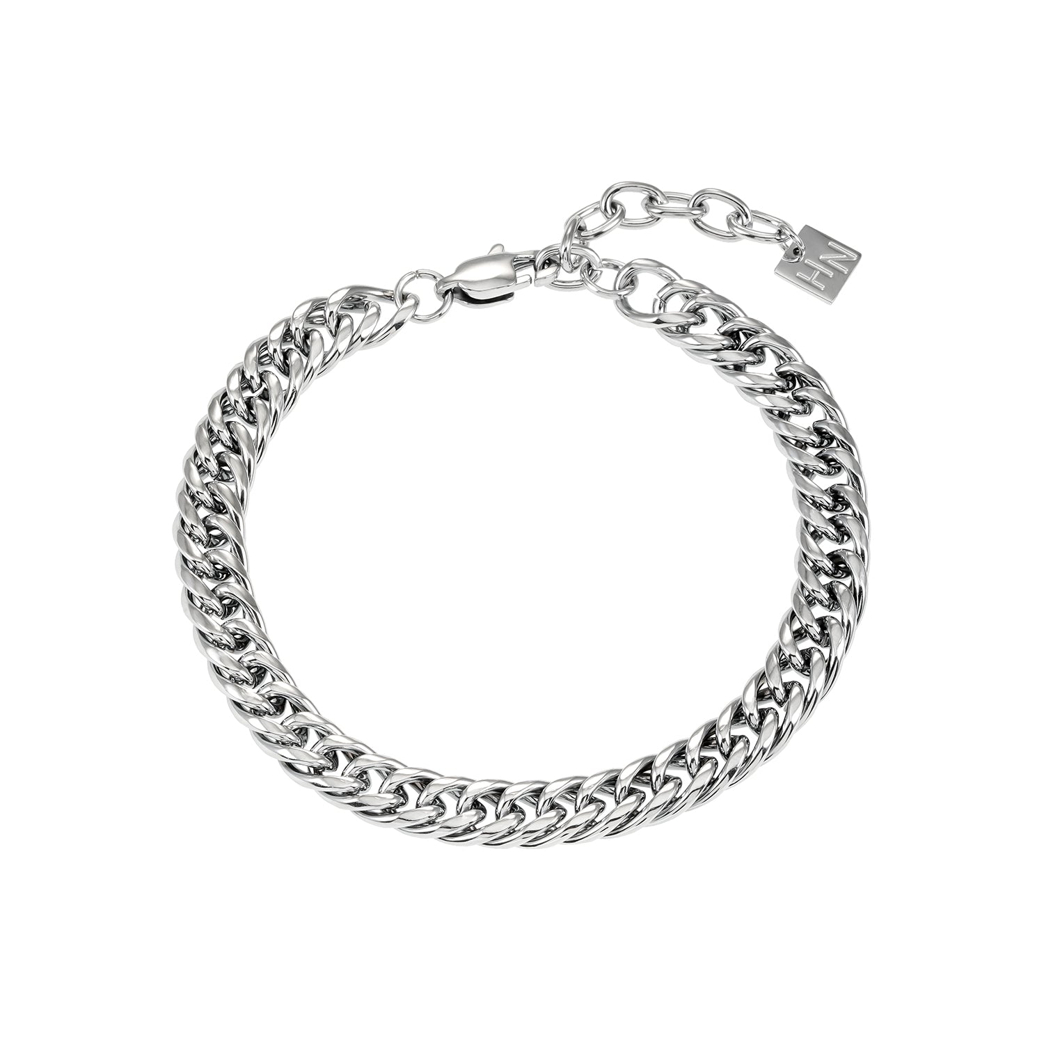 FARAJI : Bracelet en argent massif pour homme et femme - Audacieux et élégant - Soyez vous-même sans complexe !