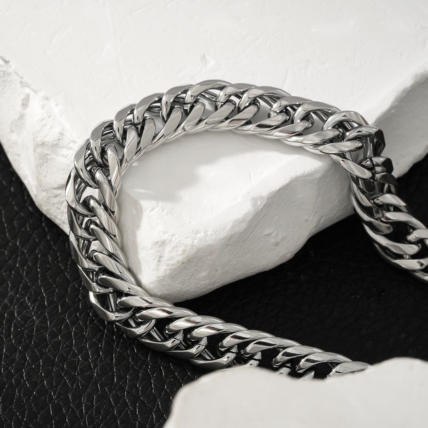 FARAJI : Bracelet en argent massif pour homme et femme - Audacieux et élégant - Soyez vous-même sans complexe !