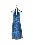 FASHON Regular fit Shift Dress in Blue  -  S