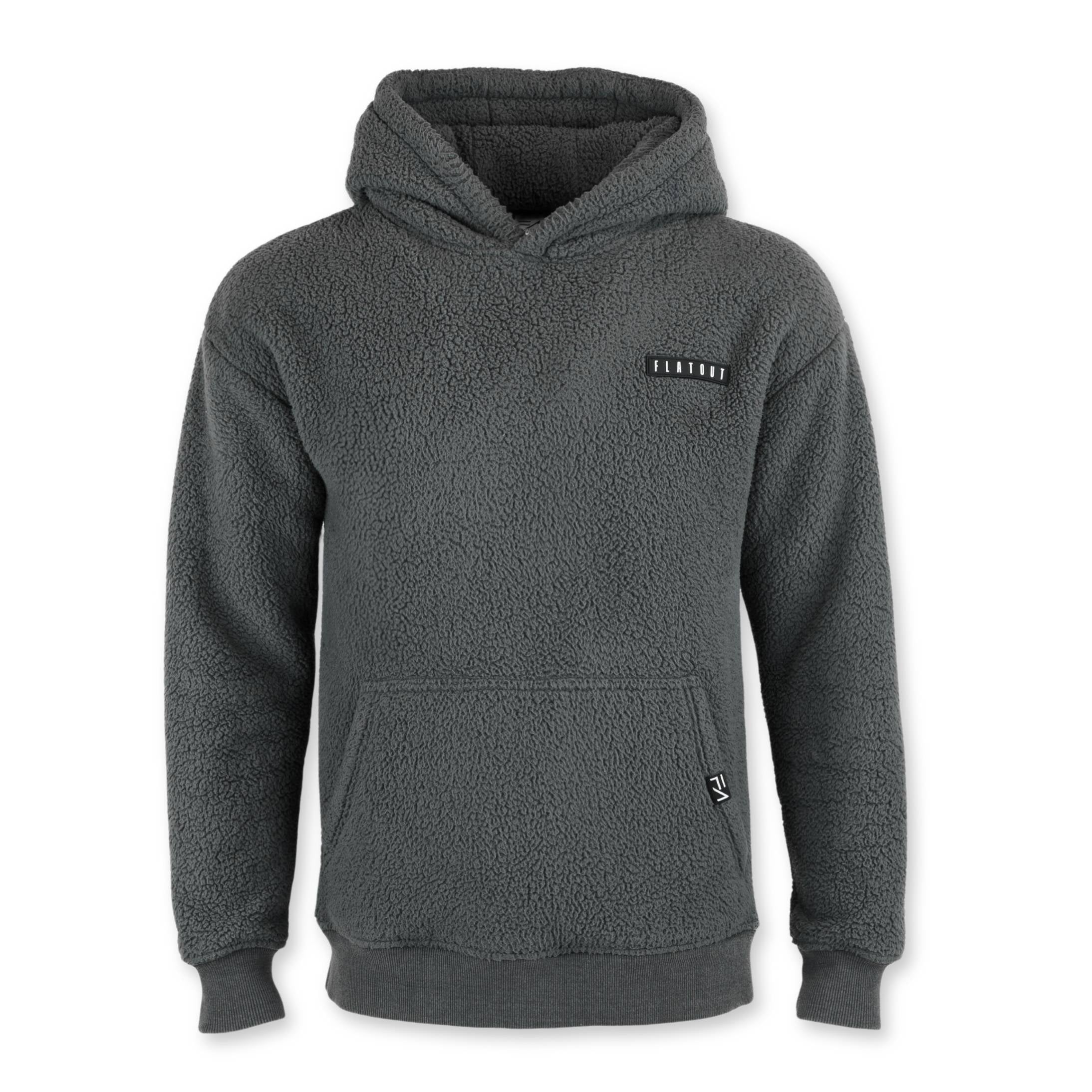 Pull en sherpa FA, gris.