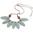 Wooden Petal Necklace