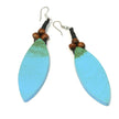 Wooden Petal Earrings