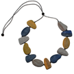 Wooden Pebble Necklace