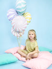 Pink Swirl Candy Balloon