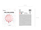 Pink Swirl Candy Balloon