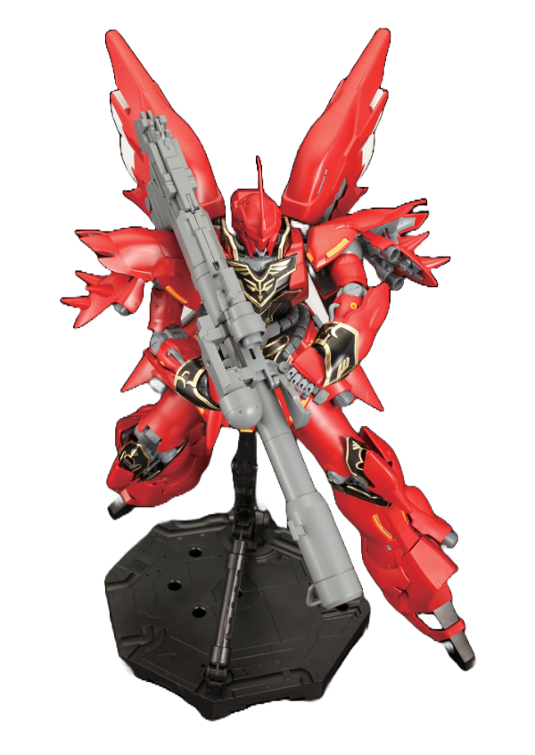 MG 1/100 Sinanju (Anime Color Ver) Plastic Model Kit