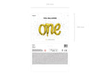 Gold One Balloon
