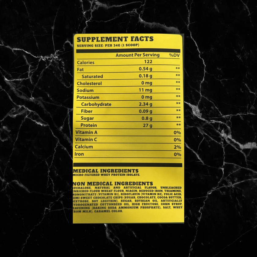 BulkBully Isolate Protein Powder - Cookies Ahoy   PRE ORDER NOW 2.2LBS - ORDER GOING IN FRIDAY   Orders will be shipped in 3 weeks