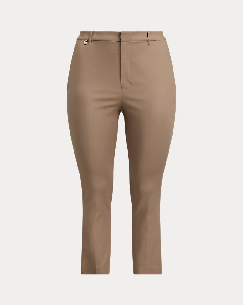 Ralph Lauren                                              Double-Faced Stretch Cotton Pant