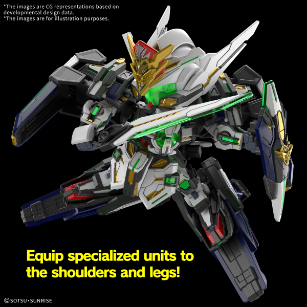 SDW Heroes Gundam Astraea Type-B Plastic Model Kit