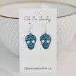 Dakota Skull Drop Earrings
