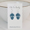 Dakota Skull Drop Earrings