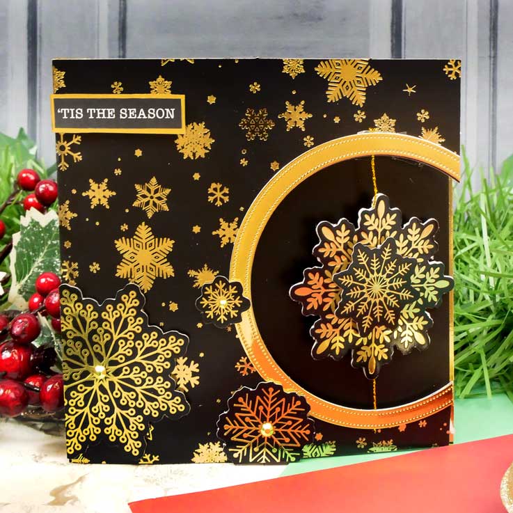 Festive Foiled Blanks - 6