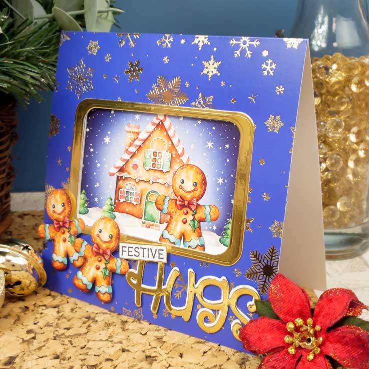 Festive Foiled Blanks - 6
