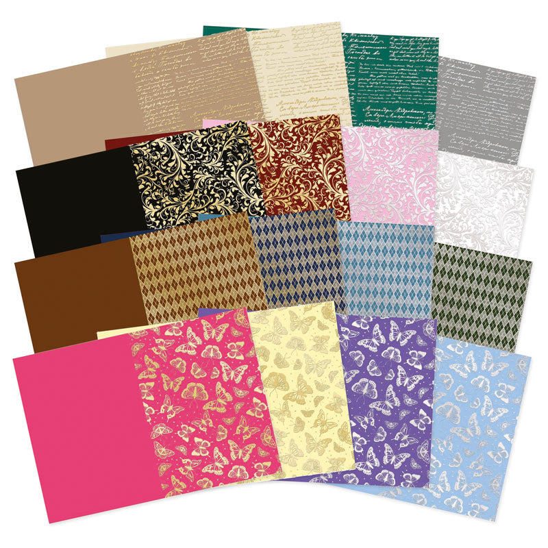 Essential Foiled Card Blanks - A5 Selection