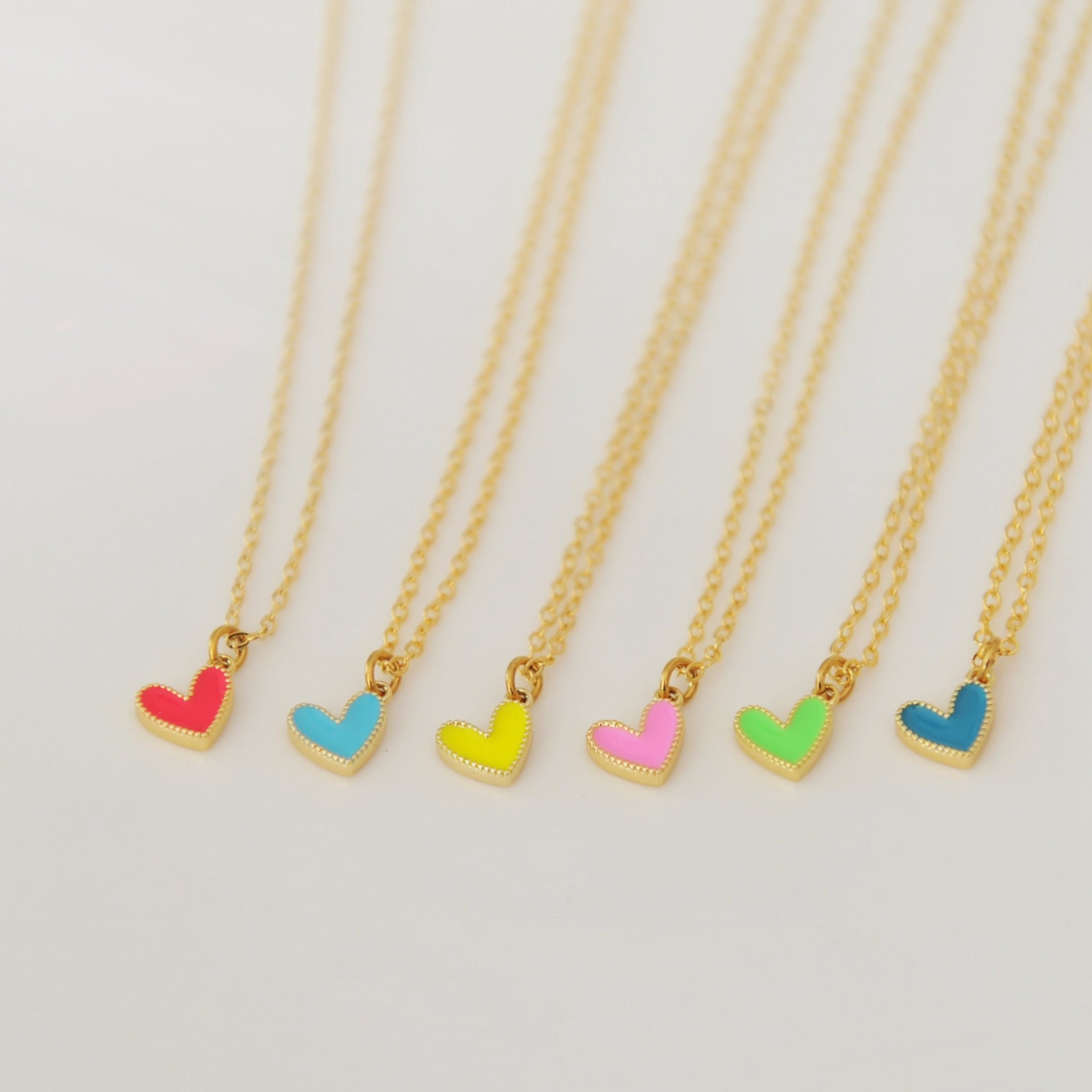 Amari Vibrant Heart Necklace
