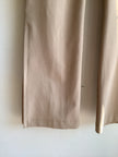 Y2K Sirens Low Rise Beige Split Pant