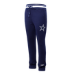 Dallas Cowboys Script Tail Rib FLC Sweatpant