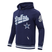 Sweat à capuche Dallas Cowboys Script Tail Rib FLC PO