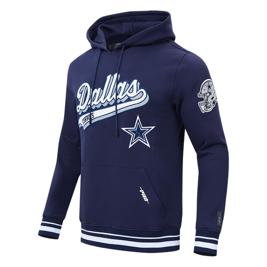 Sweat à capuche Dallas Cowboys Script Tail Rib FLC PO