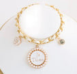 Coco Charm Dog Necklace | Elegant Pet Jewelry Accessory