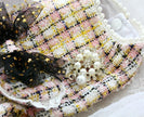 Slay Tweed Dog Dress Set | Formal Dog Dress with Bow